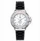 Ремень Tag Heuer BT0711, из каучука, черный, размер 17 мм