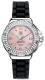 Ремень Tag Heuer BT0711, из каучука, черный, размер 17 мм