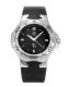 Ремень Tag Heuer FT6000, из каучука, черный