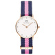 Ремень Daniel Wellington 0705DW, из нейлона, триколор, размер 18 мм
