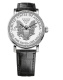 Ремень Corum 0480/00166, из кожи аллигатора, черный, размер 22/18 мм