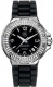 Ремень Tag Heuer BT0711, из каучука, черный, размер 17 мм