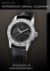 Ремень Corum 0480/00166, из кожи аллигатора, черный, размер 22/18 мм