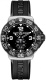 Ремень Tag Heuer FT6026, из каучука, черный